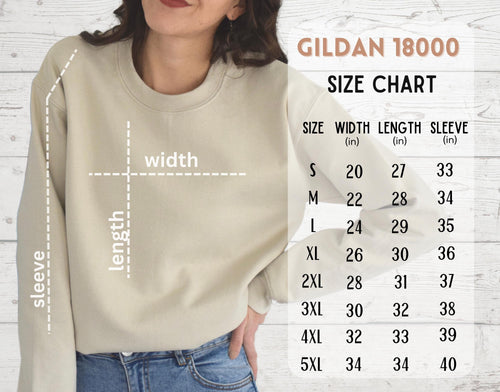 Cute ghost coffee fall Halloween Embroidered Sweatshirt gildan 18000